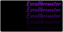 excalibronator XXL Gaming Mousepad