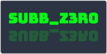 subb_z3r0 XXL Gaming Mousepad