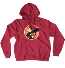 Kitsune Fuzzy Hoodies (No-Zip/Pullover) - Big Logo