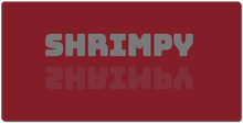 shrimpy dubbel faded XXL Gaming Mousepad
