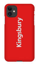 Kingsbury's glitch iPhone Cases