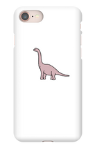 white case pink dino