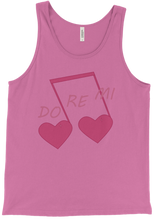 Do Re Mi Tank Top (unisex)