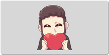 Brian Heart XXL Gaming Mousepad