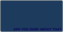 Are you sure? Gaming Mousepad