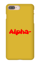 Alpha- iPhone Phone Case