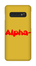 Alpha- Samsung Phone Case