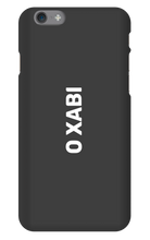 O Xabi iPhone Phone Cases - Logo OXabi White