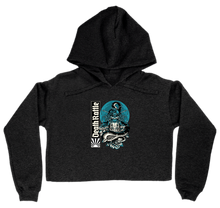 DeathRattle Womens Cropped Hoodie
