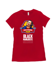 T-shirt " Black Mangouste universe" - Femme