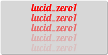 lucid_zero1 XXL Gaming Mousepad