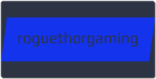 roguethorgaming XXL Gaming Mousepad Noah Style
