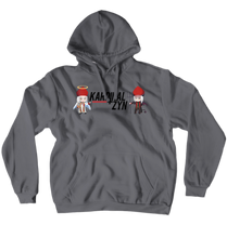 Angel/Devil Chibi with Text Logo - Hoodie