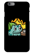 This Is Fine Bulbasaur iPhone Phone Cases