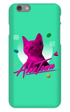 AlexTown Pink Cat Mascot iPhone Case