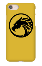 QcDragonz iPhone Phone Cases Black Logo