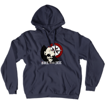 Am I Brevil / emeejee collab pullover hoodie
