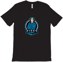ZiggyOnTheBeats Blue Logo T-Shirt