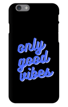 Only good vibes blue iPhone Phone Case