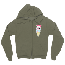 KittyCream Zip Up Hoodie