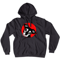 its_jfree Hoodies Red Logo  (No-Zip/Pullover)