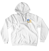 GPCA Hoodie Blue/Gold logo