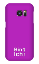 Bin ich Normal Samsung Cases Dunkel Unten