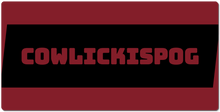 CowlickIsPog XXL Gaming Mousepad