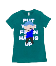 Put Your F@*#!N Hands Up tshirt-women