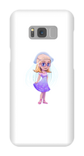 jillyfishwhite1 Samsung Phone Cases