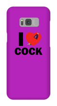 I ❤️ Cock Samsung Phone Cases