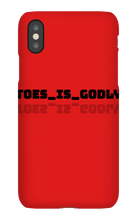 toes_is_godly iPhone Phone Cases
