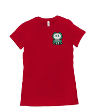Skull Spooky Fitted Tshirt