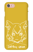 Catboy Union iPhone case (White)
