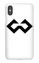 Cereal_Wars iPhone Phone Case (Black Out Logo)