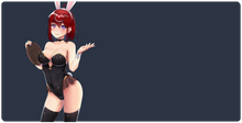 Bunny Cerise XXL Gaming Mousepad
