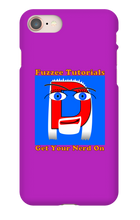 Fuzzee Tutorials Logo w/ Text iPhone Cases
