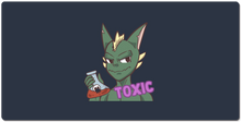 JayTheDay Toxic XXL Mousepad