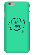 DRAMA iPhone Phone Cases