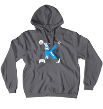 Keekster_ Logo (White) Hoodie (Pullover)