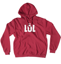 m0rre1 LöL White Text Hoodies (No-Zip/Pullover)