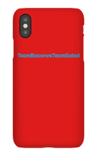 teambaconvsteamsalad iPhone Phone Cases