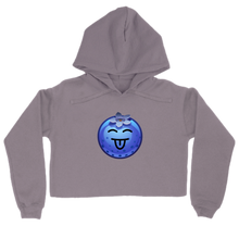 Blueberry hoodie-women-cropped