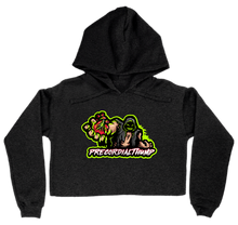 woman's cropped hoodie