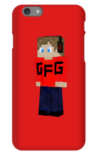 Gaming For Greatness Minecraft Skin iPhone Case