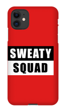 Sweaty Squad iPhone Case (Invert Theme)