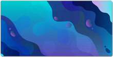 Aquatics "Wavy Water" XXL Gaming Mousepad