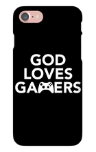 God Loves Gamers iPhone Case