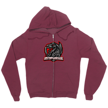 unstoppab1rage Zip Up Hoodie