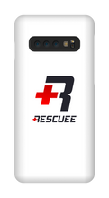 RESCUEE Samsung Phone Case Black and Red Logo
